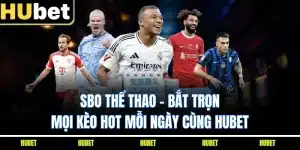 SBO Thể Thao - Bắt Trọn Mọi Kèo Hot Mỗi Ngày Cùng HUBET